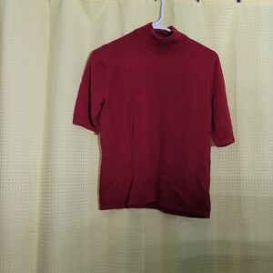 Jones Wear Red Turtleneck Sweater